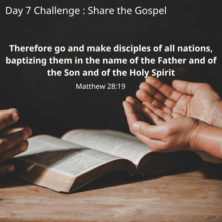 Therefore go and make disciples of all nations, baptizing them in the name of the Father and of the Son and of the Holy Spirit