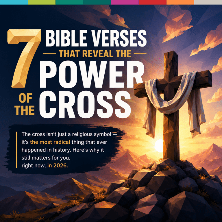 7 Bible Verses That Reveal the Power of the Cross (SQUARE)